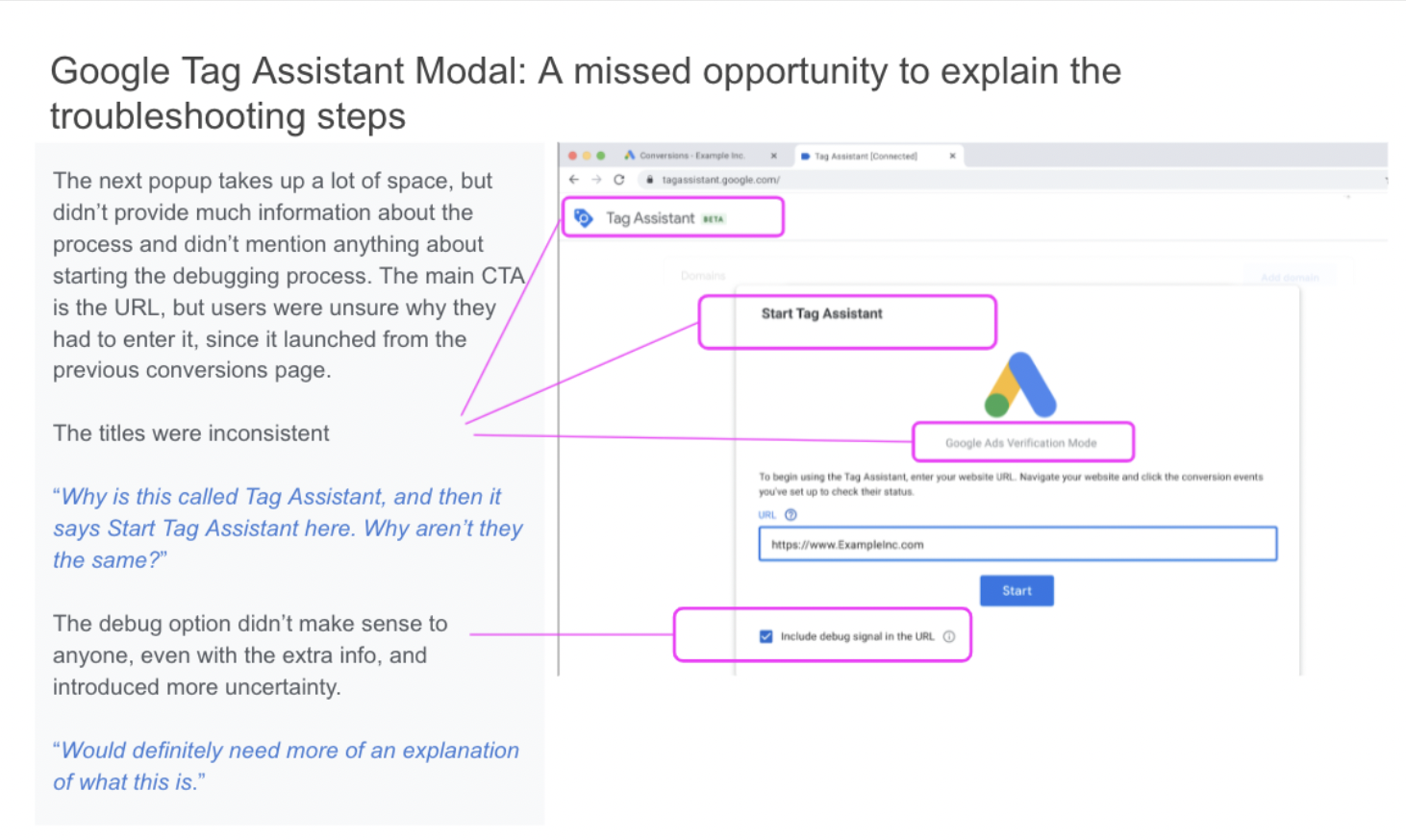 Implementing usability feedback