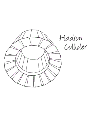 Hadron Collider doodle