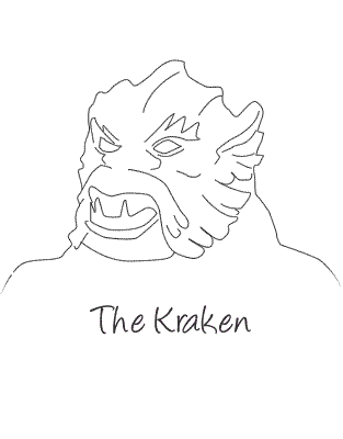 Kraken doodle